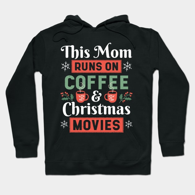 This mom runs on coffee - run on coffee - mom coffee Hoodie by MARCHY